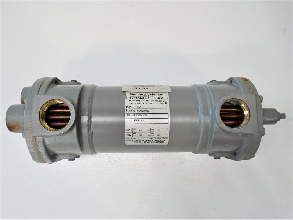 Standard Xchange BCF Shell and Tube Heat Exchanger SN503005014006